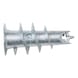 Plasterboard plug W-GS Type ZD made from die-cast zinc