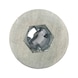 Gypsum plasterboard anchor W-GS type K with reinforced centring point - 2