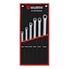 Double-end box wrench set, extra long 6 pieces - 1