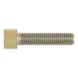 Hexagon Socket Head Cap Screw ISO 4762/DIN 912, steel 8.8, zinc-plated, yellow chromated (A2C) - SCR-CYL-ISO4762-8.8-HS6-(A2C)-M8X12 - 1