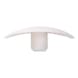 Flat cover cap For metal frame anchors - CAP-FL-(0910610)-WHITE - 1