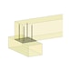 ASSY<SUP>®</SUP>plus FI, vite per legno con testa piana svasata - VITE-ASSYPLUS-VG-TPS-AW50-ZNB-10X800/762 - 27