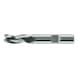 HSCo8 keyway end mill, long, triple blade, centre-cutting DIN 844L - 1