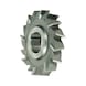 HSCo type N double-cut side and face milling cutter DIN 885A - 1