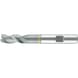 Solid carbide end mill Speedcut aluminium, extra long XXL, optional, three-lipped drill, uneven angle of twist gradient - 1
