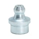 Conical drive-in nipple DIN 71412, shape A, steel, zinc-plated - 1