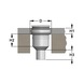 Vidange à points, verticale - DRN-BRD-PT-VERTL-DN50 - 2