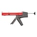 Hand cartridge gun high-quality - MANCLKGGUN-CART-RED/BLACK-310ML - 1