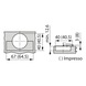 Zawias puszkowy, TIOMOS Impresso 110/45 A - ZAWIAS-TS-IMPRESSO-110-45-HS-BB-OVRLY - 6