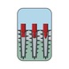 Gypsum plasterboard anchor W-GS type K with reinforced centring point - 3
