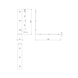 Chair and box angle bracket - CHR/CABBRKT-(A2K)-150/150MM - 2