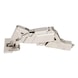 Concealed hinge TIOMOS click-on 155 - HNGE-TS-CLICKON-155-H-BP-C00 - 1