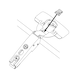 Opening angle limiter, 85° For Nexis 110° furniture hinge - 2