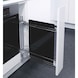 VS SUB Slim full shelf pull-out 90° For 150 mm wide unit, for baking trays - 1