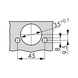 Topfscharnier TIOMOS Impresso 120 / -15 A mit integrierter Dämpfung, 3 Dämpfstufen einstellbar - SHAN-TS-IMPRESSO-120-(-15)-GB-BB-AUFLG - 2