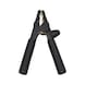 Charger clamp Fully insulated, 750 A - CHRGCLMP-CAST-ALLINSU-BLACK-750A - 1