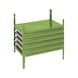Drawer part, 4 compartments ORSY<SUP>®</SUP> 1 shelving system - DRWRCOMP-4FOLD-GREEN - 1