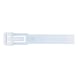 Reusable cable tie with plastic latch - CBLTIE-PLA-REOPENABLE-NAT-7,5X200MM - 2