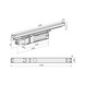 Door closer UTS 750 with slide rail and lock - 2