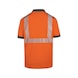 Neon high-visibility polo shirt class 2 - POLOSHIRT NEON ORANGE/GREY XS - 3