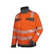 Neon high-visibility jacket, class 3 - WORK JACKET NEON ORANGE/GREY XS - 1