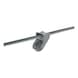 High-performance fastening base with cable tie - HDUTHOLD-CBLTIE-HEAT-BLK-M8-12,7X307MM - 1