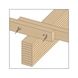 ASSY<SUP>®</SUP>plus FI, vite per legno con testa piana svasata - VITE-ASSYPLUS-VG-TPS-AW50-ZNB-10X800/762 - 12