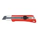 1C cutter knife with clamping wheel - CUTTER-RED-H25MM-L185MM - 1