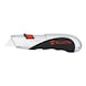 3-component safety knife With fully automatic blade retraction after cutting - SAFEKNFE-SELFRELEASE-W.BLDE-L160MM - 1