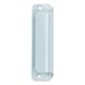 Balcony door handle, type A Can be used on wooden balcony doors for private living areas - BALCDH-ALU-A-R9016-TRAFFICWHITE - 1