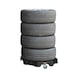 Manoeuvring aid for car tyres - 3