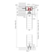 Zimmerschiebetürbeschlag REDOSLIDE Z100-H/Z100-HW für die Decken- und Wandmontage bei Holztüren - 5