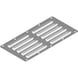 Ventilation grille, stainless steel A2 - 1