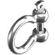 Shackle, curled with captive bolt - 1