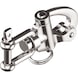 Snap shackle with swivel fork - 1