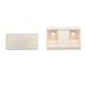 Corner joint with cover - CRNCON-FRNCNST-PLA-TAP-IVORY - 1