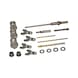 Kit d'outils d'alésage pour essieu 4 liaisons en acier et en aluminium - 7