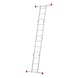 Multipurpose aluminium ladder - MULTIPURPLDR-PLTFORM-ALU-4X3RUNGS - 3