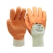 Protective glove Orange, latex grip - PROTGLOV-KNIT-LATEX-WHITE/ORANGE-SZ9 - 2