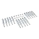 Complementary set of tension bolts 15 pieces, for M12 and M14 wheel hub pullers - 5