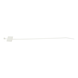 Beschriftbares Kabelband mit Kunststoffzungenverschluss - KBLBIND-KST-BESCHRIFTFLAECHE-NAT-2,5X200 - 1