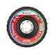 Fleece Segmented Grinding Disc For direct use on angle grinders - SNDDISC-NYLFLC-MEDIUM-115X22,23 - 1