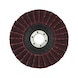 Fleece Segmented Grinding Disc For direct use on angle grinders - SNDDISC-NYLFLC-MEDIUM-125X22,23 - 9