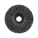 Nylon abrasive fleece disc With fabric plate - SNDDISC-NYLFLC-CLTHPLTE-D115MM - 2