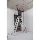 Riveted aluminium standing ladder with steps - STANDLDR-ALU-2X3STEP - 2