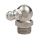 Cone grease nipple, inch, shape C, angled shape 90° DIN 71412, shape C, A1 stainless steel - 1