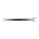 Double open-end wrench, slim