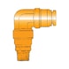 Angle connector with NPTF male thread - 2