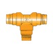 Push-In T-connector, metric tube - 2