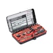 1/4 inch multi-socket wrench set, black edition 34 pieces - 7